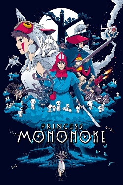 Princess Mononoke (1997) Full Movie Dual Audio [Hindi-Japanese] BluRay ESubs 1080p 720p 480p Download