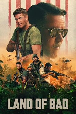 Land of Bad (2024) Full Movie Original Dual Audio [Hindi-English] WEBRip ESubs 1080p 720p 480p Download